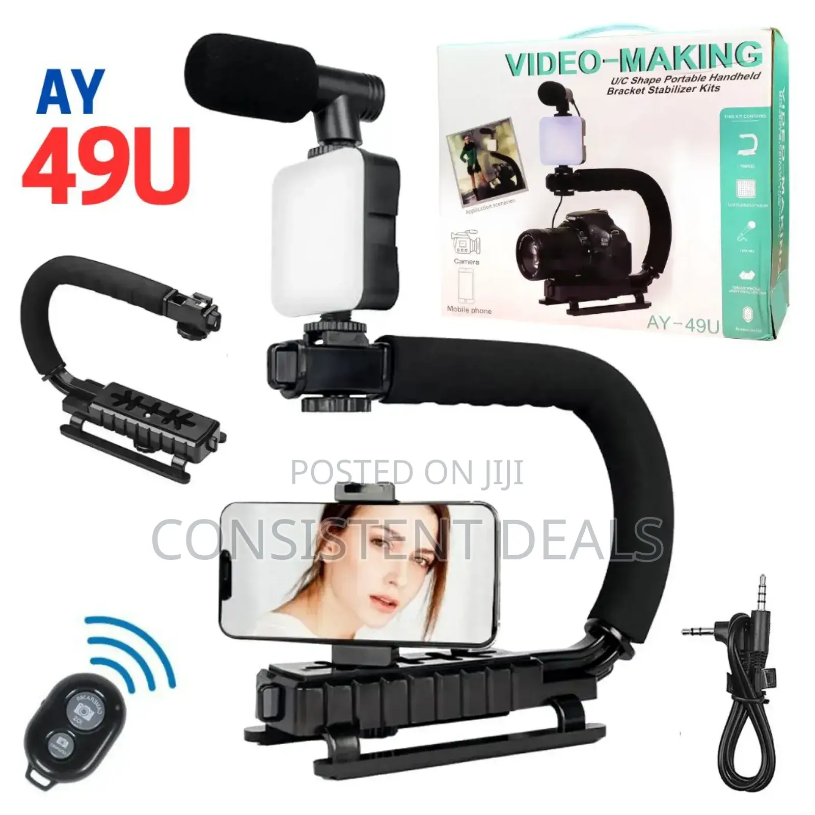 Video Making Kit With Flash Light