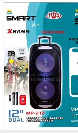 Smartplus Wireless Trolley Rechargeable Speaker