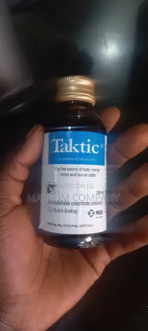 Taktic for Tick Control in Cattle, Dogs 40ml