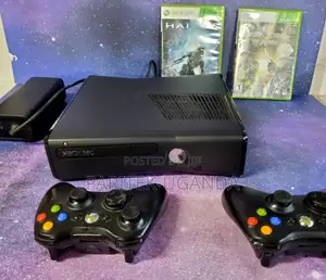 Microsoft XBOX 360 SLIM Black Video Game Console