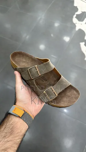 Arizona Soft Footbed Natural Leather Sandals