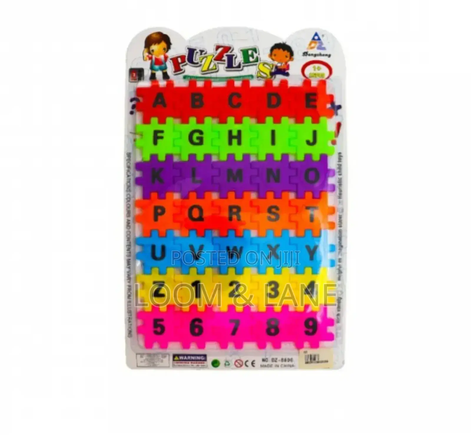 English Alphabet Kids' Learning Puzzle