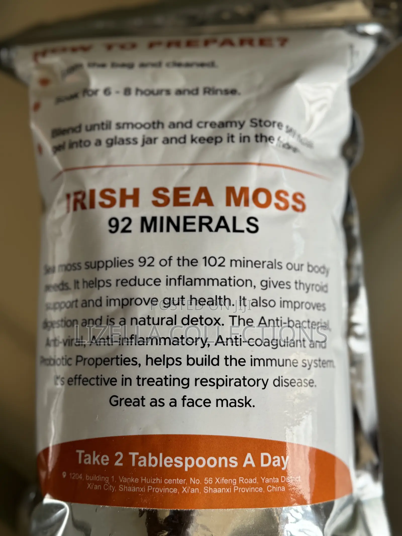 Irish Sea Moss (200g) Hygienically Carefully Dried, Halal