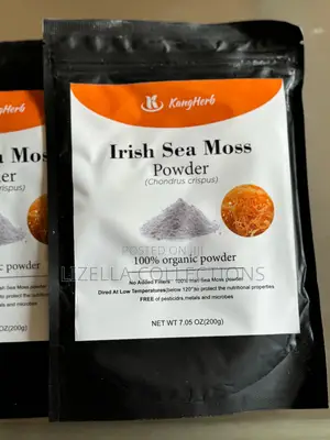 Irish Sea Moss Powder (200g) Hygienically Prepared, Halal