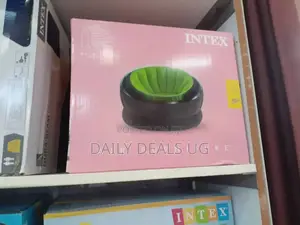 Intex Black and Green Air Sofa