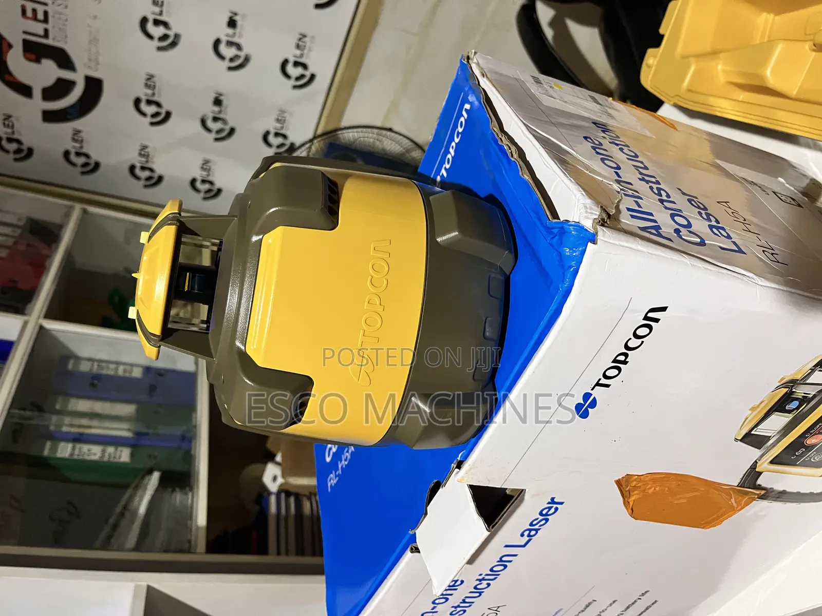 Topcon RLH5A Rotary Laser Level for High Precision Levelin