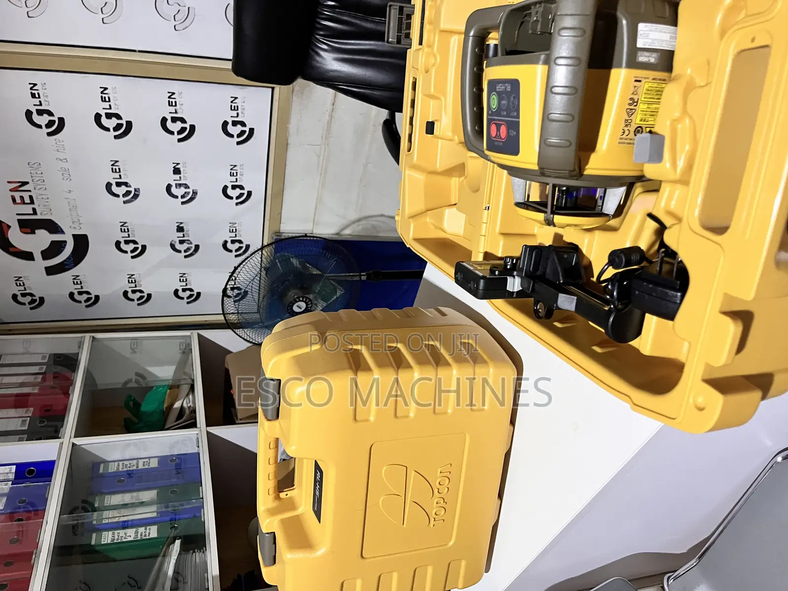 Topcon RLH5A Rotary Laser Level for High Precision Levelin