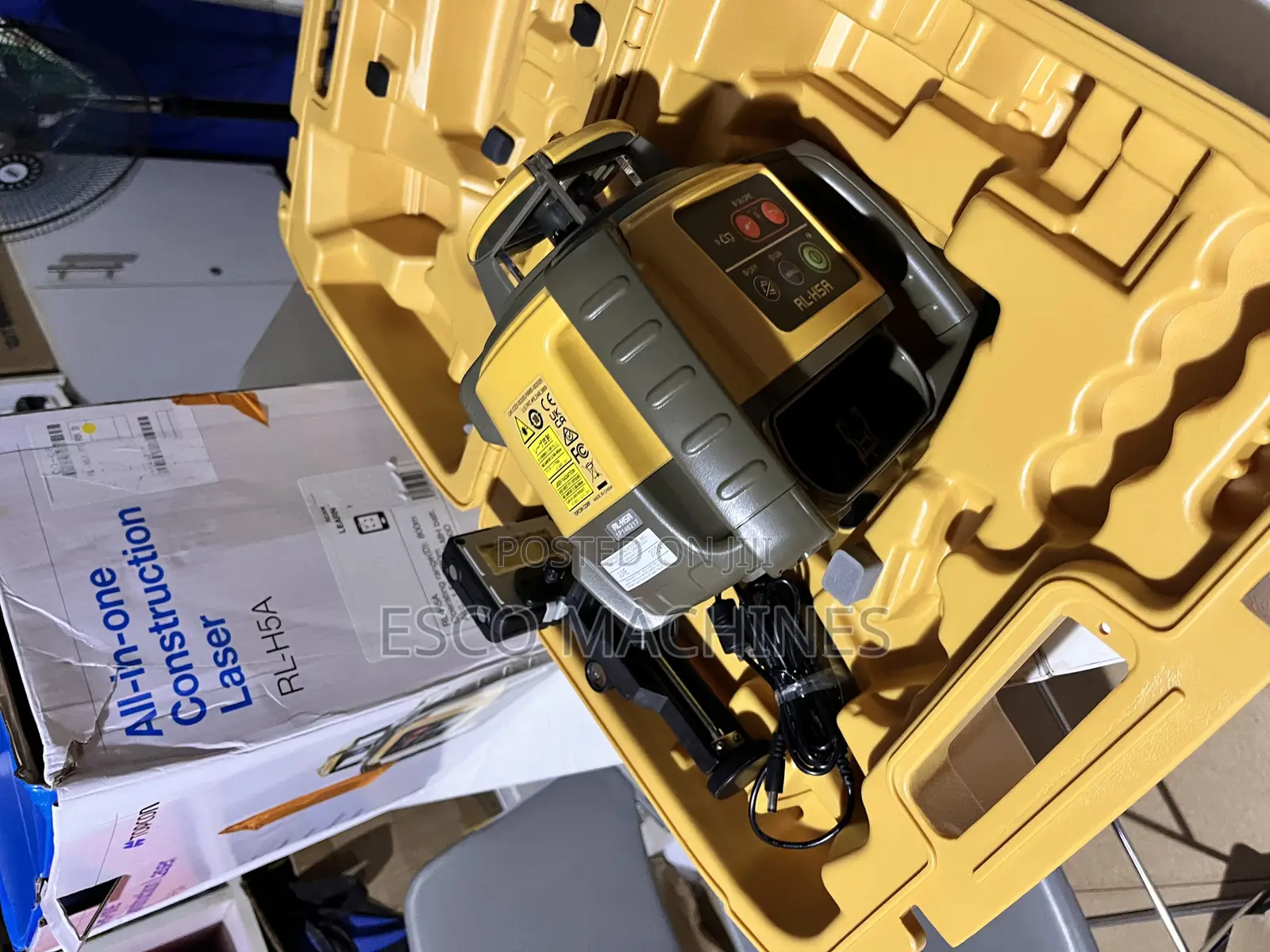 Topcon RLH5A Rotary Laser Level for High Precision Levelin
