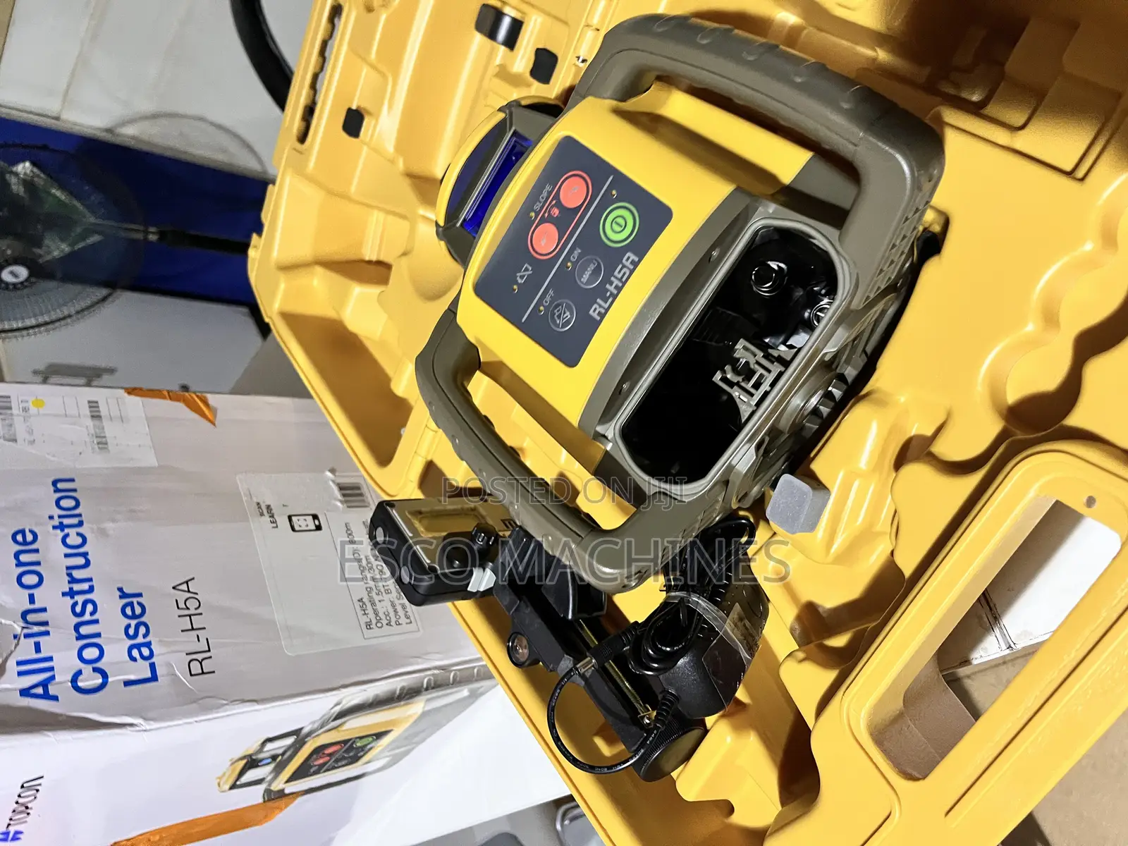 Topcon RLH5A Rotary Laser Level for High Precision Levelin