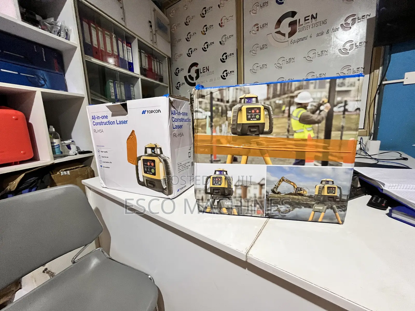 Topcon RLH5A Rotary Laser Level for High Precision Levelin