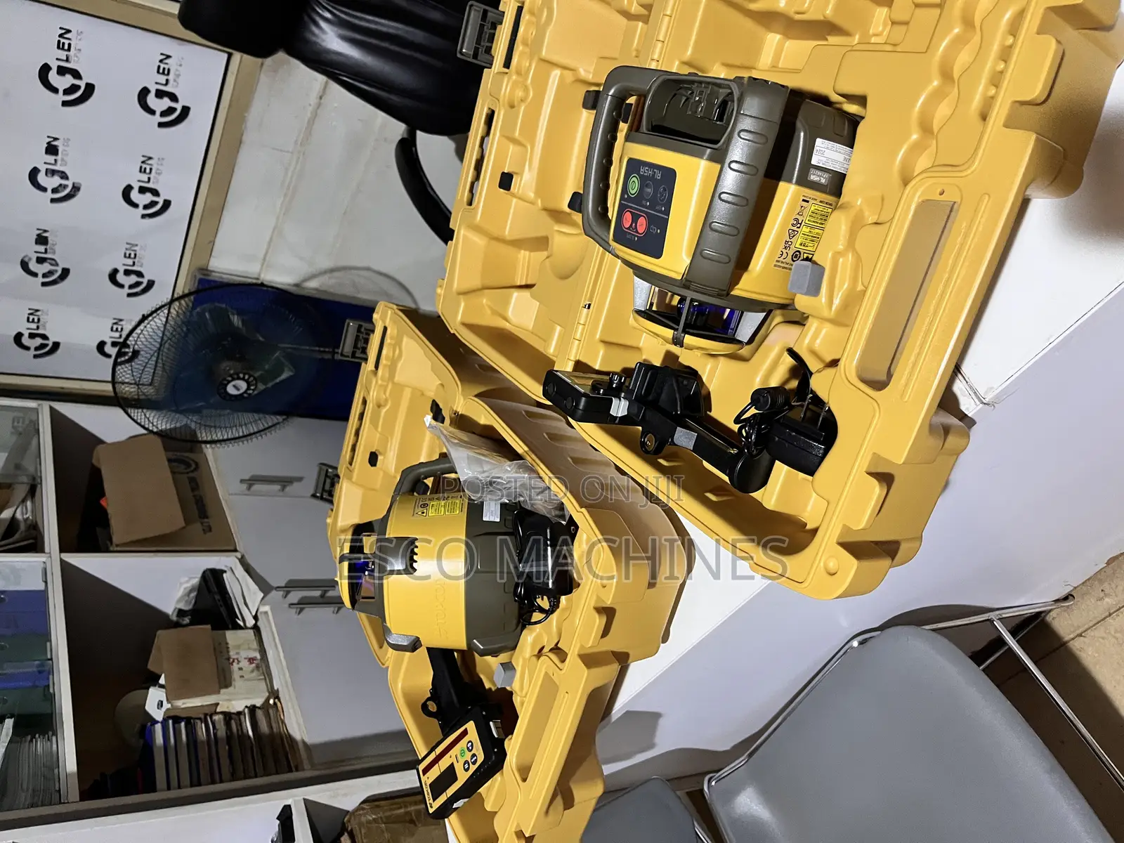Topcon RLH5A Rotary Laser Level for High Precision Levelin