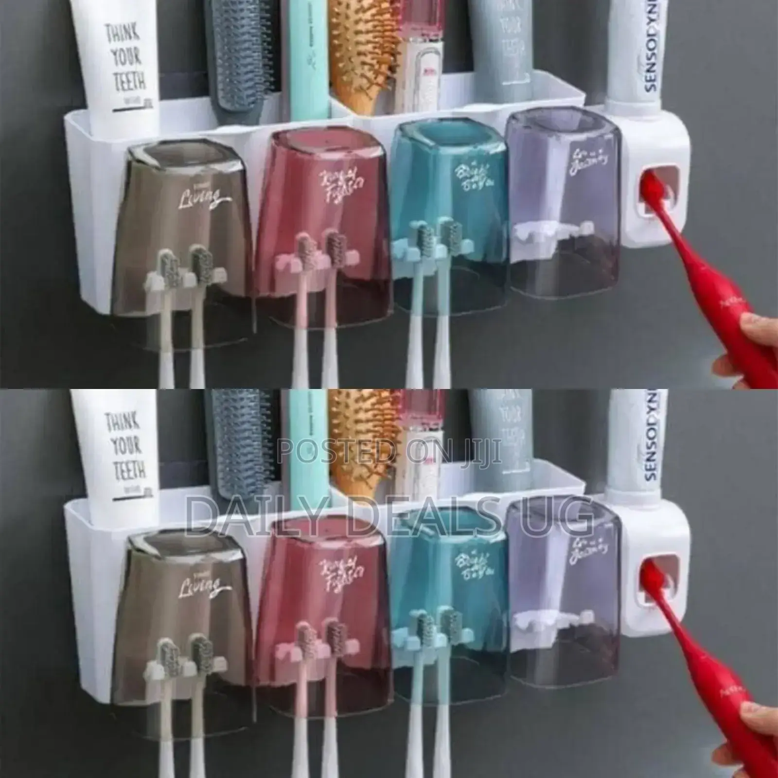 Wall Mounted Toothbrush Holder