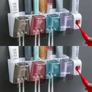 Wall Mounted Toothbrush Holder