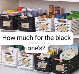 Plastic Kitchen Storage Basket