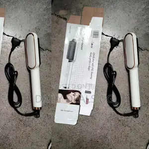 2 in 1 Electric Hair Straightener Comb