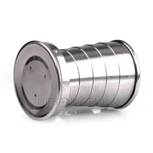 60ML Stainless Steel Camping Folding Cup S 60ML