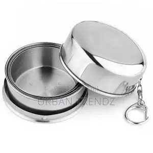 60ML Stainless Steel Camping Folding Cup S 60ML
