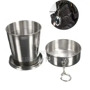 60ML Stainless Steel Camping Folding Cup S 60ML