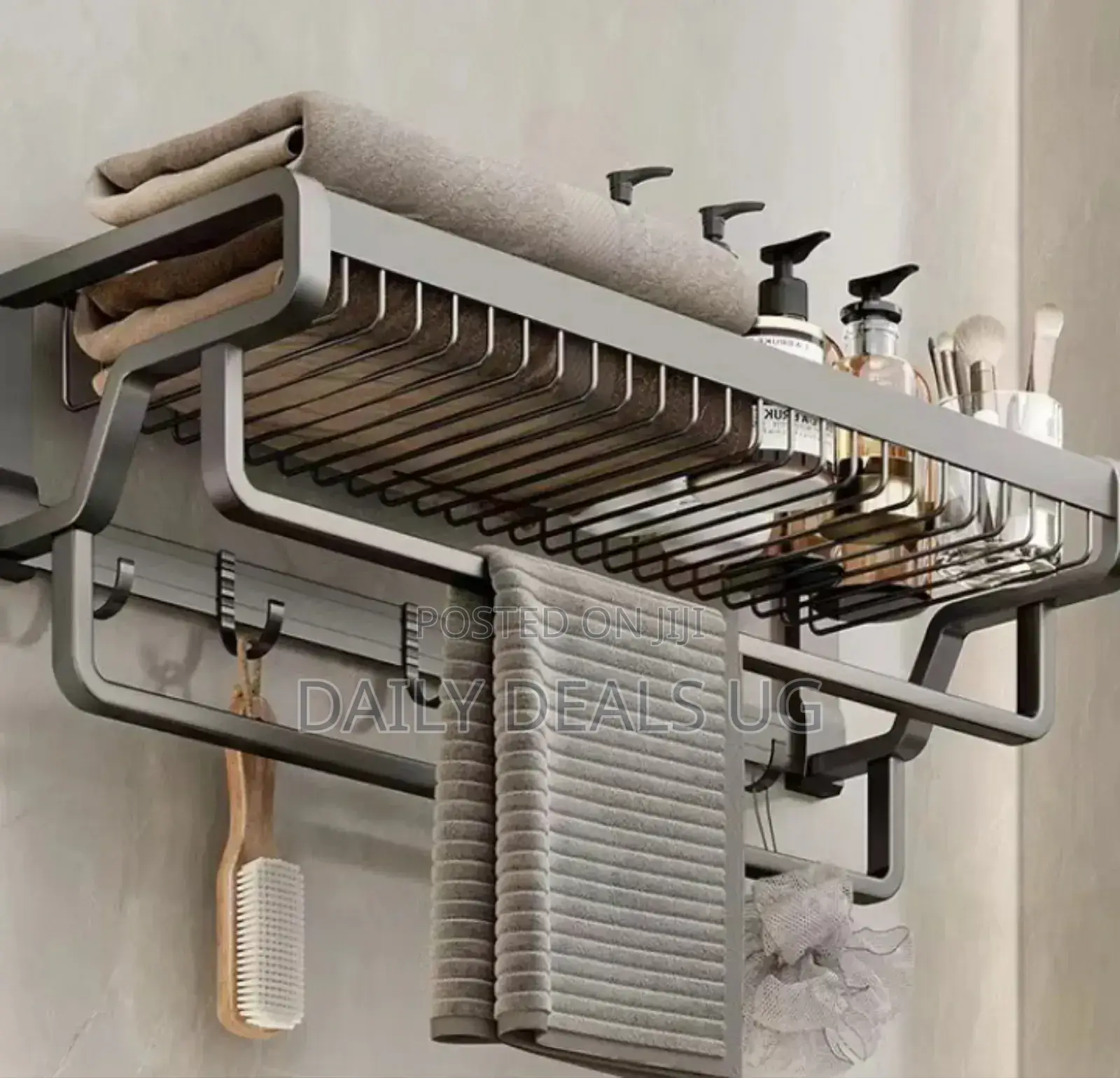 Large Bathroom Shelf Rack