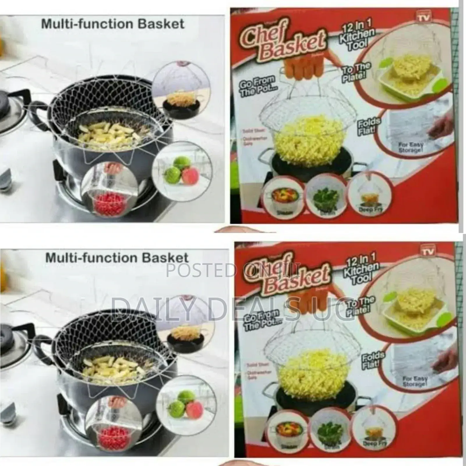 Foldable Chef's Basket