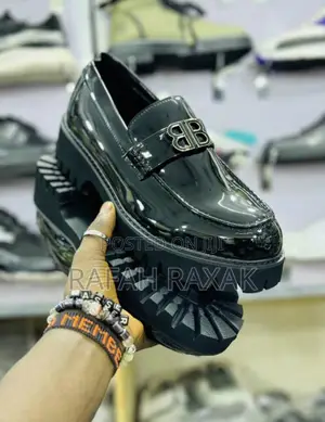 Original Balenciaga Casual Premium Shinny Mirror Loafers