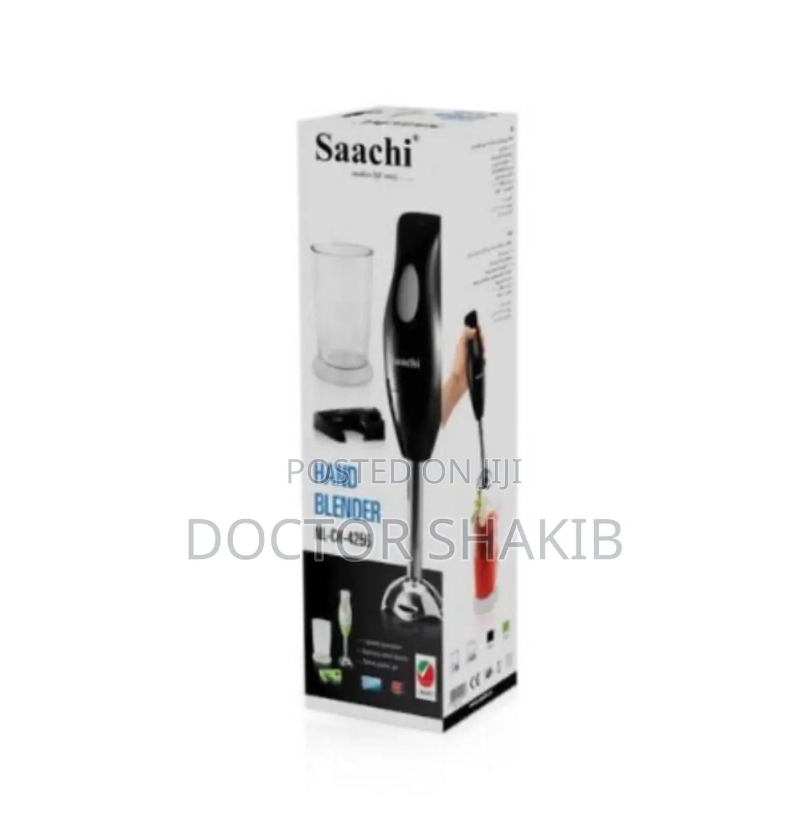New Saachi 5-in-1 Authentic Hand Blender