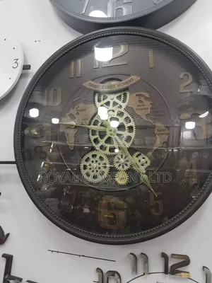 Wall Clock /Skeleton/Moving Motors