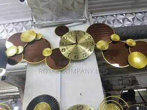 Styled Wall Clocks /Metallic Wall Design Clock