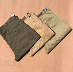 Soft Kaki Trousers