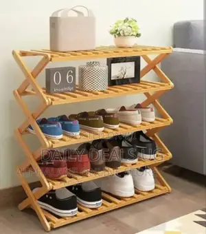 Wooden 5 Layer Shoe Rack