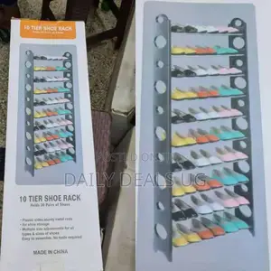 Brand Metallic Shoe Rack