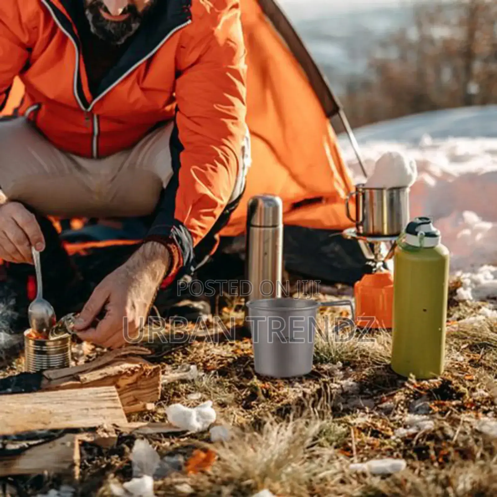 Lixada 220ml Ti Sierra Cup Lightweight Ti Camping Cup Hiking