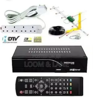 Free to Air Digital Decorder + Antenna and Power Extension