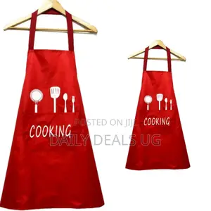 Red Kitchen Apron