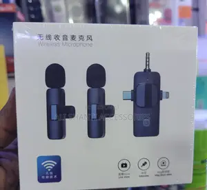 Lavalier Wireless Microphone for iPhone Smart and Type-C