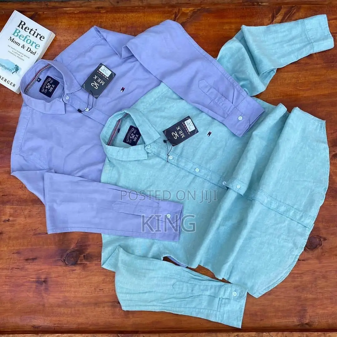 Affable Long Sleeve Cotton Shirts