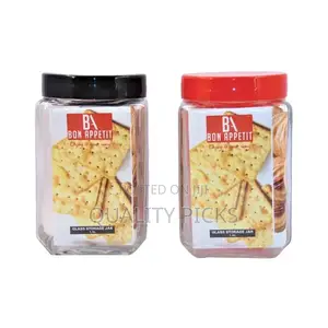 Bon Appetit 2L Glass Cereal Cookies Storage Jar Container