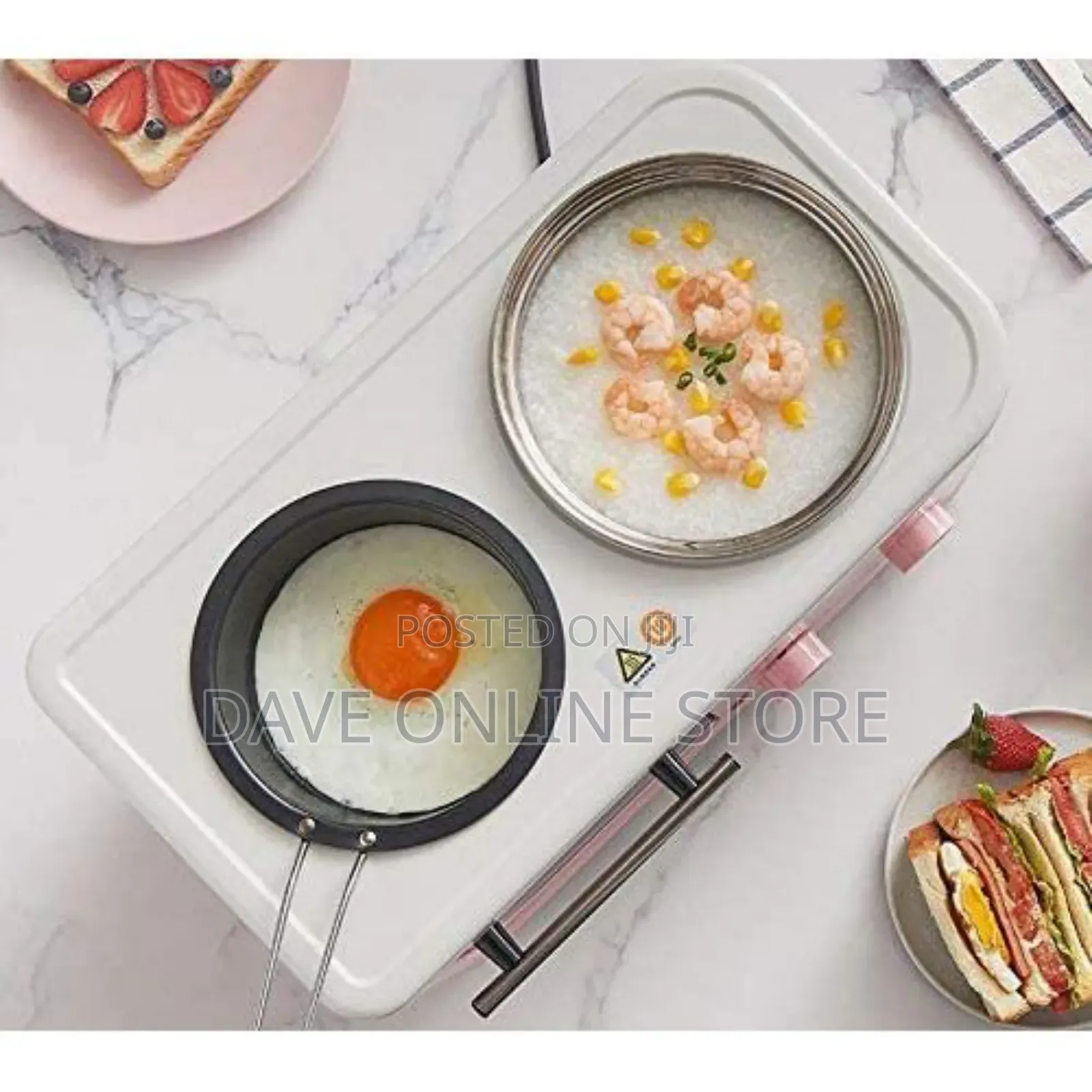 Breakfast Machine Bread Maker 4 in 1 Oven Pizza Frying Pan