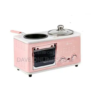 Breakfast Machine Bread Maker 4 in 1 Oven Pizza Frying Pan