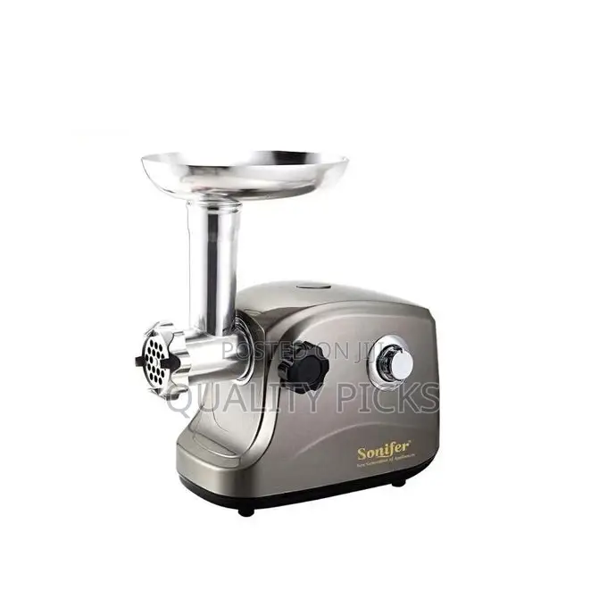 Sonifer Electric Meat Grinder Mincer - Red- Multicolor