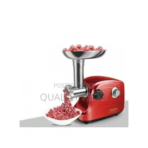Sonifer Electric Meat Grinder Mincer - Red- Multicolor