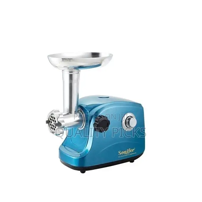 Sonifer Electric Meat Grinder Mincer - Red- Multicolor