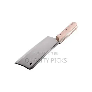 Bone Cleaver Chopper Butcher Knife With Wooden Handle