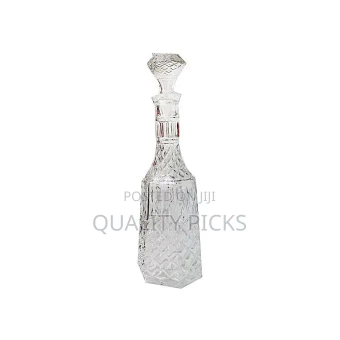 Crystal Wine Glass Decanter-Colourless