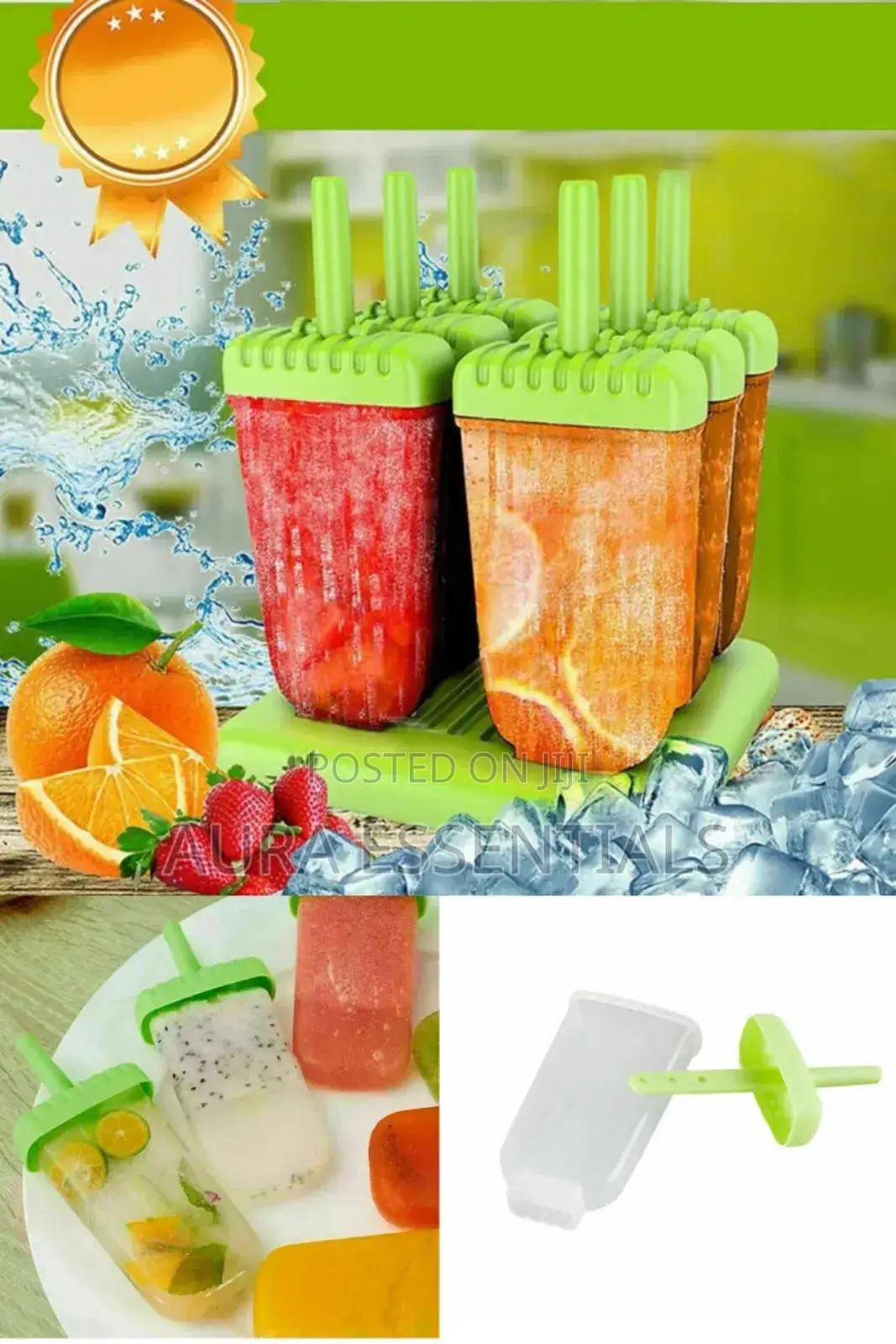 Popsicle Frozen Candy Lolly Ice Cream Mould