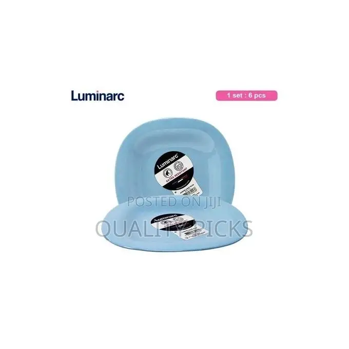 Luminarc 6 Pieces of Luminarc Square Plain Design