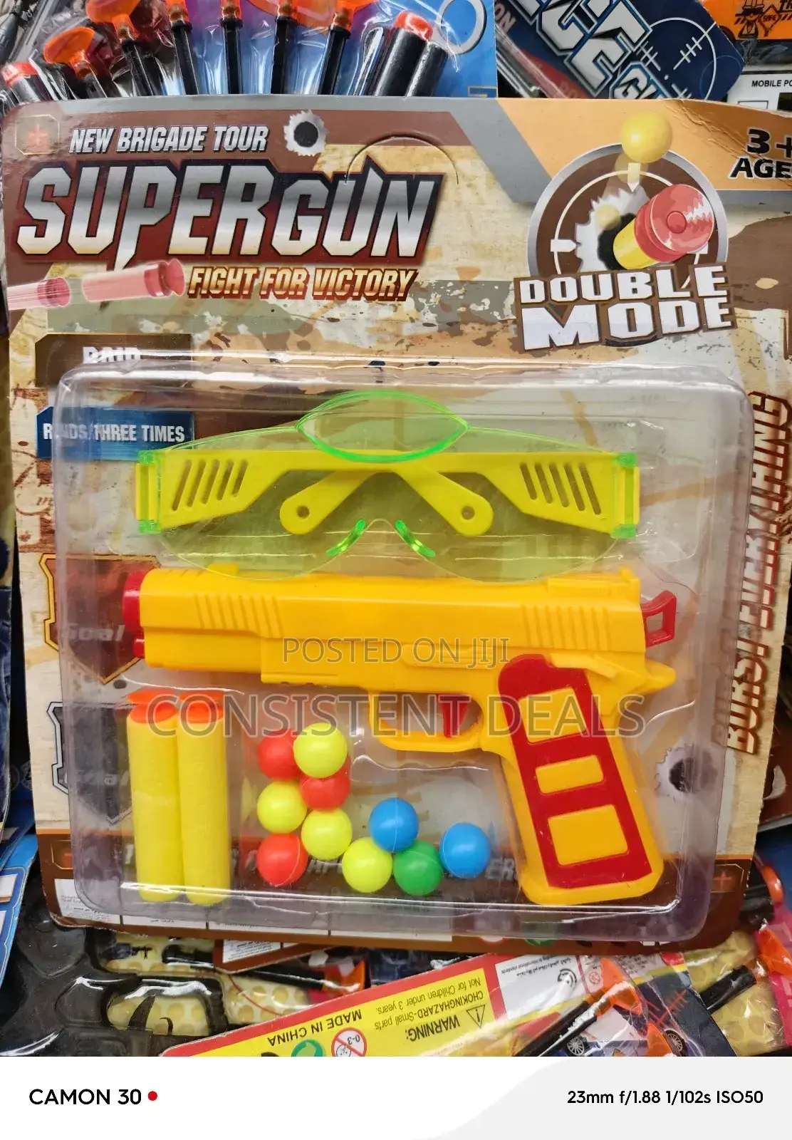 Kids Double Mode Super Pistol Gun