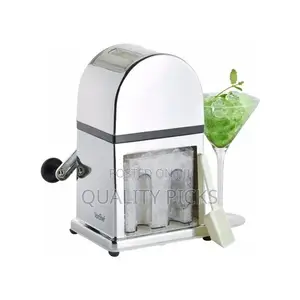 1ST CHOICE Ice Crusher Machine- Silver