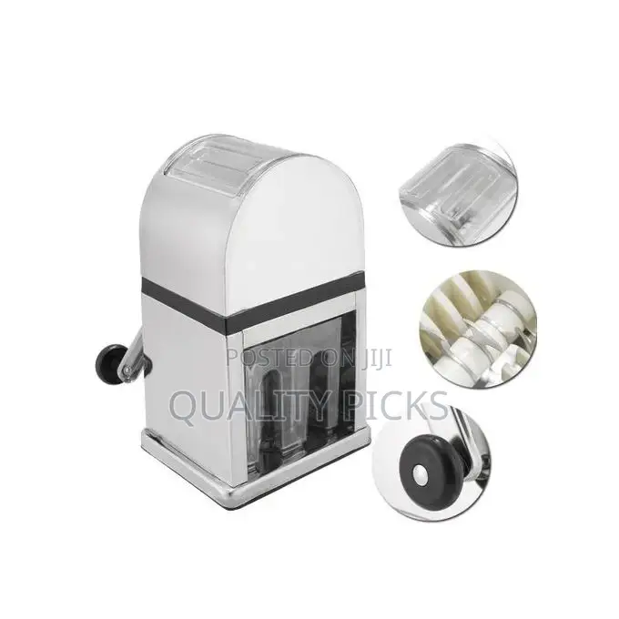 1ST CHOICE Ice Crusher Machine- Silver