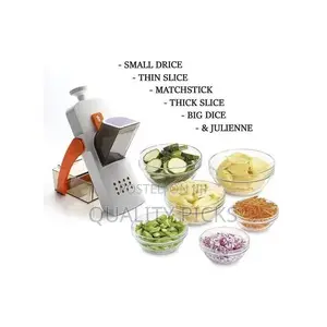 Safe Slice Mandoline Slicer, Dicer for Vegetables, Meal Prep